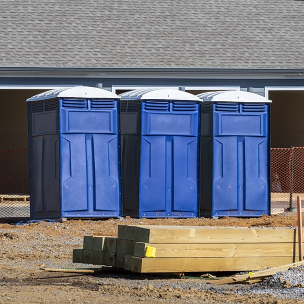 how do i determine the correct number of porta potties necessary for my event in Bradley